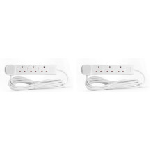 STATUS, Multi, Plug, Extension, Socket, Cable, Lead, 4, 5m, 4WS5M20, 2