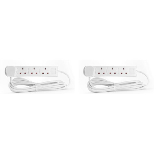 Status STATUS, Multi, Plug, Extension, Socket, Cable, Lead, 4, 5m, 4WS5M20, 2