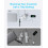Anker Anker Tower Extension Lead with USB Slots, 12,in,1 Surge Protector Plug 4