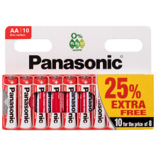 Panasonic, AA, Zinc, R06R0, Special, Power, Battery, 2917
