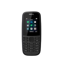 Nokia, Edition, Inch, UK, SIM, Free, Feature, Phone, Single, Black, 105, 4th