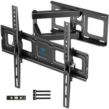 PERLESMITH, TV, Wall, Bracket, TVs, Swivel, Tilt, Tool-free, Adjustment, Spirit, Level, Mount
