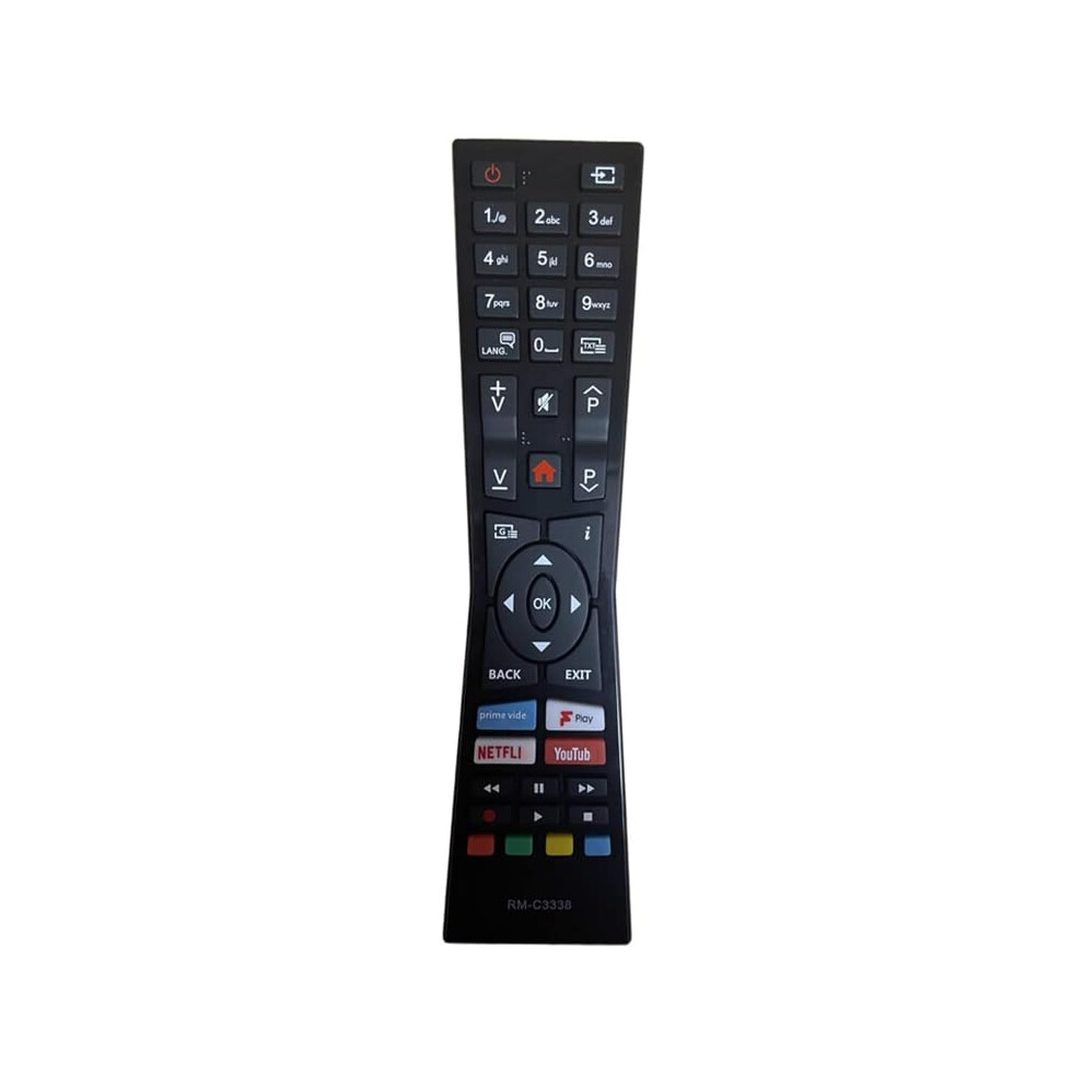 Replacement, Jvc, Rm-C3338, Rc43101p, Remote, Control, Smart, Tvs, Fplay, Youtube, Netflix, Buttons 30605718