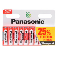 Panasonic, Zinc, Carbon, AA, AAA, Batteries, 30, 20, 50