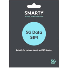 SMARTY, Unlimited, Data, SIM, No, EU, Roaming, only, 1, month, plan, contract