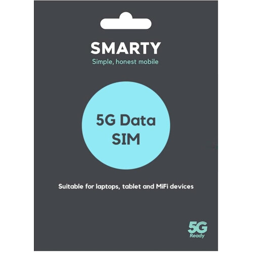 SMARTY, Unlimited, Data, SIM, No, EU, Roaming, only, 1, month, plan, contract