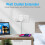 VINTAR, Double, Plug, Adaptor, USB, Way, Plugs, Extension, Multi, Sockets, Wall, Charger 7