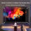 Built-in, Apps, Mini, Projector, WIFI, Bluetooth, Support, Portable, Rotatable, Screen, Movie, Auto 5