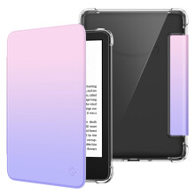 FINTIE, Slim, Case, Kindle, Generation-2024/2022, Release, Clear, Soft, Flexible, TPU, Back, Cover