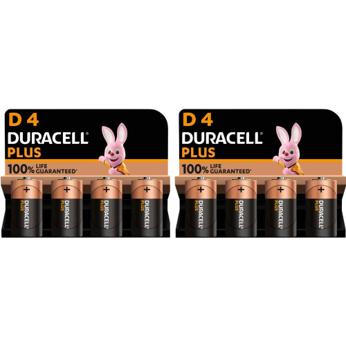 Duracell Duracell, MN1300, Power, Alkaline, Size, Batteries, 8 2