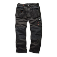 Scruffs, Worker, Trouser, Black, T51795, 34R