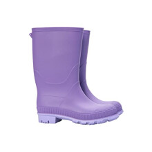 Mountain, Warehouse, Plain, Kids, Wellies, Waterproof, Soft, Jersey, Lined, Wellington, Boots, Gripped