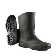 Dunlop, DEE, Half, Length, Black, Wellingtons, Size, UK, 6