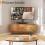 Universal, Swivel, TV, Stand, Table, LCD, LED, TVs, Height, Adjustable, Base, Tempered 7