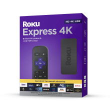 Roku, Express, HD/4K/HDR, Streaming, Media, Player, Black, 4K