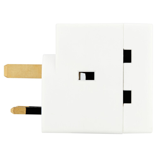Status Status, Way, Multi, Plug, Adaptor, UK, Type, Socket, Extension, Home, Office, White