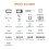 Amazon Amazon, Basics, Low-Profile, TV, Wall, Mount, Horizontal, Post-Installation, Levelling, TVs, Black, 81 6