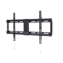 Amazon, Basics, Low-Profile, TV, Wall, Mount, Horizontal, Post-Installation, Levelling, TVs, Black, 81
