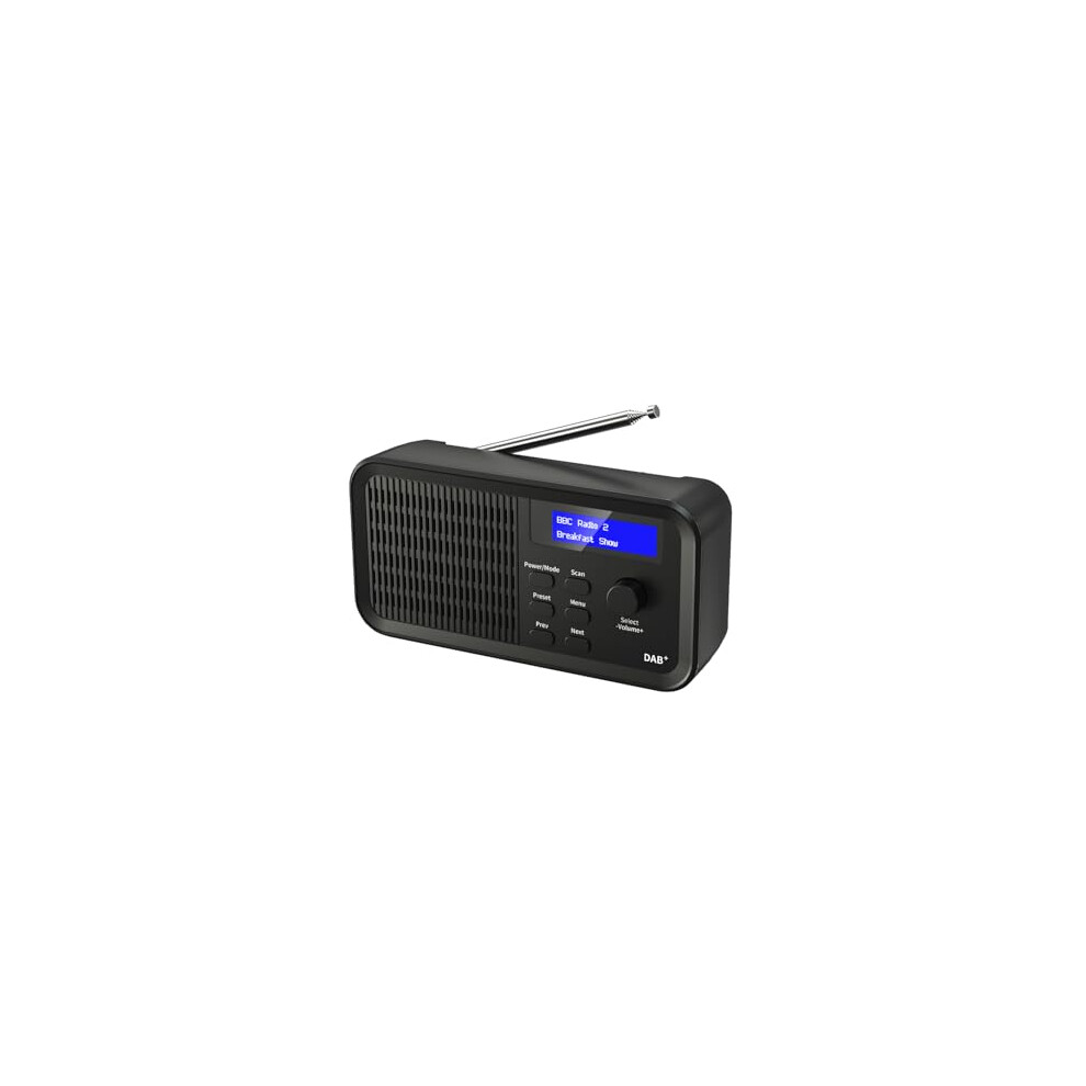 Dab, Digital, Radio, Dab+Fm, Portable, Usb, Rechargeable, Lcd, Display, Headphone, Jack, Preset 90296017