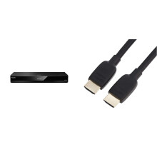 Panasonic, DP-UB820EB, HD, Blu-ray, Player, Amazon, Basics, HDMI, Cable, High-Speed, Gold-Plated, Plugs