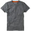Charles, Wilson, Plain, Crew, Neck, T-Shirt, Large, Graphite, 5 5