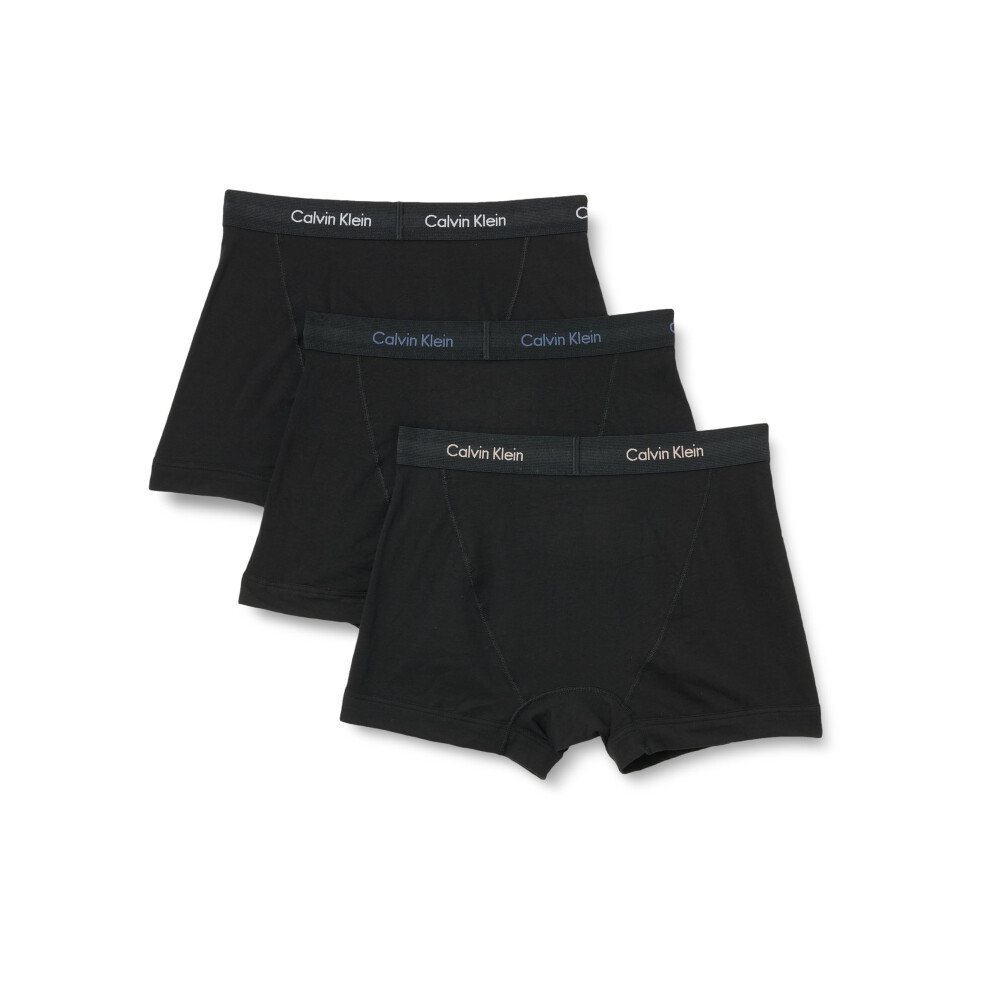 Calvin Klein Calvin, Klein, Men's, Trunk, Xs, 3Pk Black