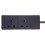 ELEC, 2, gang, 5m, black, extension, lead 1