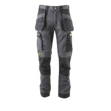 DEWALT, Men's, Fairhaven, Pro-Stretch, Slim, Fit, Holster, Pocket, Work, Trousers, Grey, W36/L33