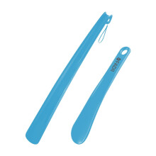 Shoe, Horn, Long, Handled, Horn-Plastic, Shoehorn, Men, Women, Comfort, Grip, Horns-Flexible, Extra