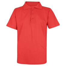 A2Z, Kids, Boys, Polo, Shirts, Plain, Summer, Tank, PL, Shirt, Red, 4