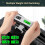 Brencco, Electronic, Luggage, Scales, Portable, Lb, Suitcase, Backlit, LCD, Screen, Tare, Function 2