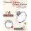 Samton, Ring, Size, Adjuster, Loose, Rings, Sizes, Invisible, Resizer, Tightener, Reducer, Clips 5
