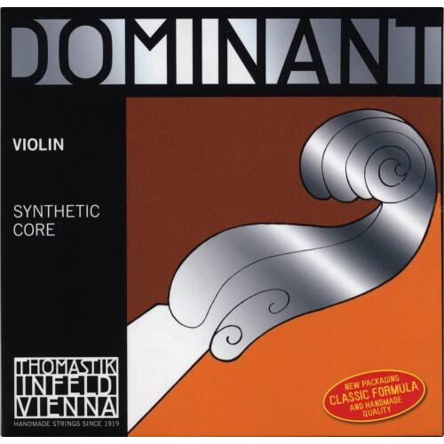 Thomastik, Single, Violin, Dominant, E-string, Aluminium, Wound, Strong, Loop, End, string, 4/4
