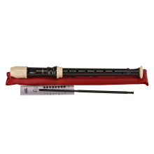 Aulos, Alouete, Mod, C-Soprano, Recorder, 700019, 103N, dark, brown, baroque, fingering