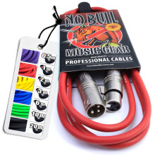 No, Bull, Music, Gear', XLR, Cable, Red, Achieve, Clearer, Audio, Signal, Balanced