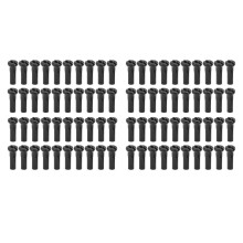 80pcs Bicycle Spoke Hats Iron 14mm Mountain Road
