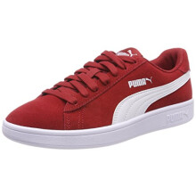 PUMA, Unisex, Smash, V2, Running, Shoes, Red, Dahlia, White, UK, 10, 5