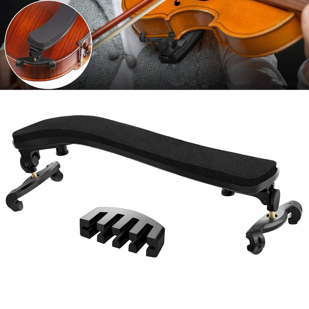 Fansjoy, Violin, Shoulder, Rest, Size, Collapsible, Height, Adjustable, Feet, Including, Practice, Mute 61137479
