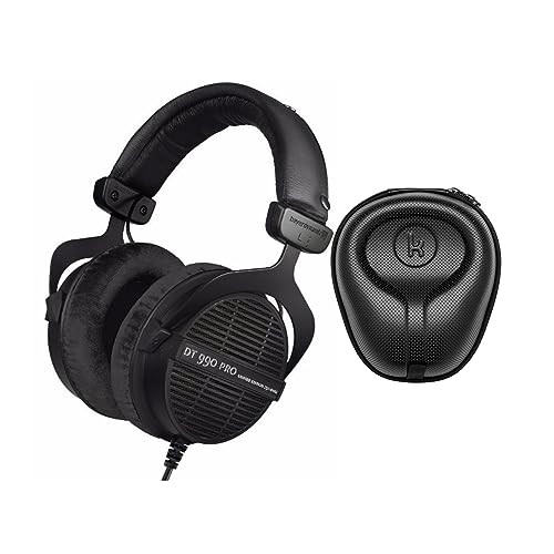 beyerdynamic DT, Studio, Headphones, Ninja, Black, Limited, Edition, Bundle, Hard, Shell, Headphone, Case