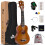 Winzz, Soprano, Ukulele, Starter, Beginners, Bag, Clip-On, Tuner, Extra, Strings, Strap, Plectrum 1
