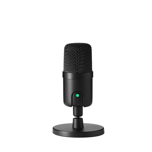 Amazon Amazon, Basics, Mini, USB, Condenser, Microphone, Streaming, Gaming, Podcasting, Cardioid, Pickup, Black