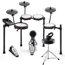 Alesis, Nitro, Electric, Drum, Quiet, Mesh, Pads, Dual, Zone, Snare, Bluetooth, Sounds