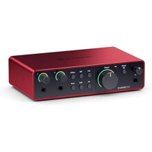 Focusrite, Scarlett, Gen, USB, Audio, Interface, Recording, Songwriting, Streaming, Podcasting, High-Fidelity, Studio