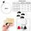 Sets, Nylon, Ukulele, Strings, Felt, Picks, White, Replacement, Universal, Classical, Musical, Instrument 2