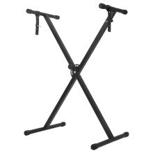 CROWNSHOP, Adjustable, Frame, Music, Keyboard, Stand, Locking, Strap, Height, Positions, Holds, 7