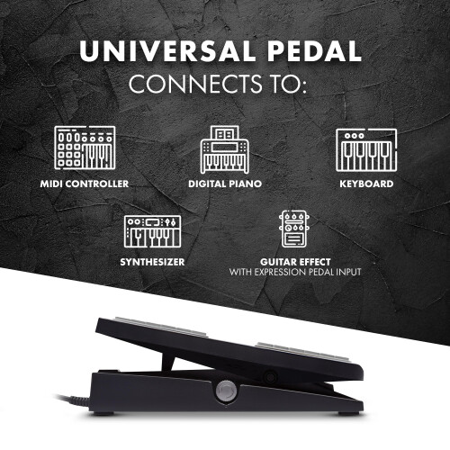 M-AUDIO, EX-P, Expression, Pedal, Keyboards, MIDI, Controllers, Supported, Guitar, Effects, Pedals 1