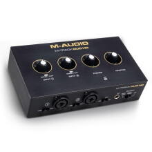 M-AUDIO, M-Track, Duo, HD, Audio, Interface, Recording, Streaming, Podcasting, USB-C, XLR, TRS