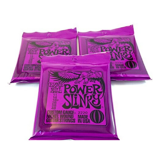 Ernie, Ball, Power, Slinky, Bundle, 3-set 2