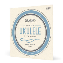 D'Addario, Tenor, Ukulele, Strings, Titanium, EJ87T, 4-String, 1