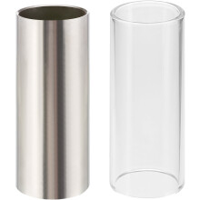 Glass, Slide, Stainless, Steel, Box, Guitar, Bass, Medium, 2, 6, cm
